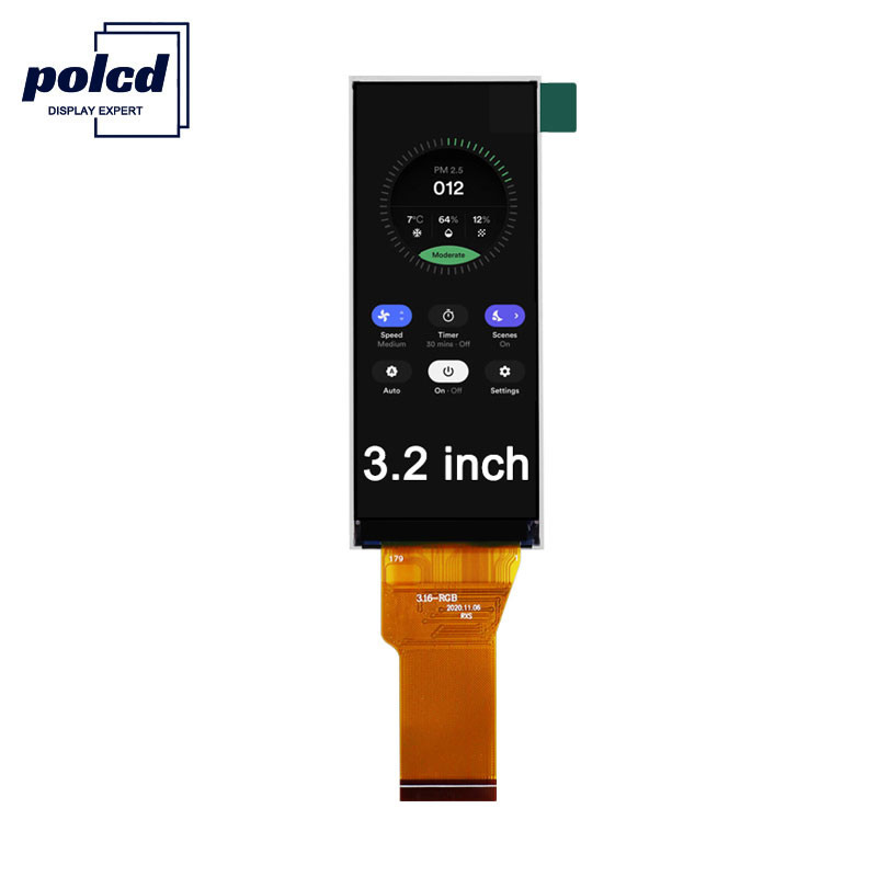 ماژول صفحه نمایش لمسی LCD 16 بیتی RGB 3.2 Tft Polcd ST7701S Tft Lcd