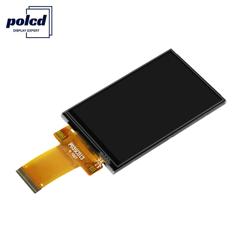 Polcd 8080 MCU 16 Bit 320x480 Tft 3.5 Inch LCD ILI9488 450 Brightness