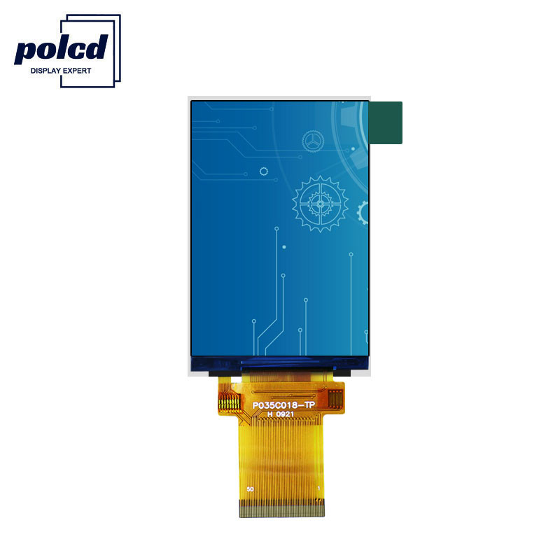 نمایشگر Polcd ILI9488 Tft LCD 12 0'CLOCK 3.5 Tft ال سی دی Raspberry Pi 48.96mm
