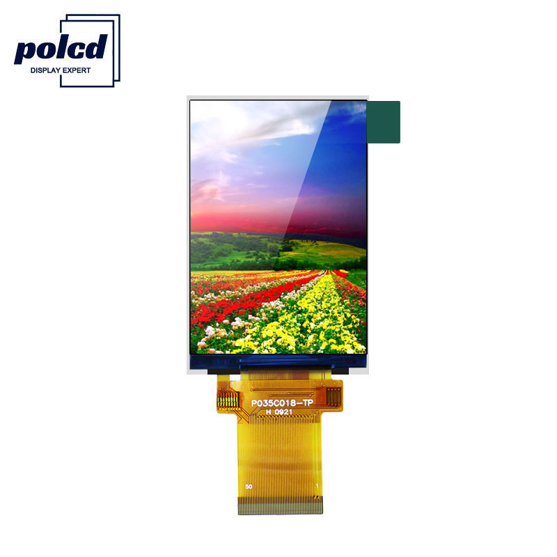 نمایشگر Polcd ILI9488 Tft LCD 12 0'CLOCK 3.5 Tft ال سی دی Raspberry Pi 48.96mm