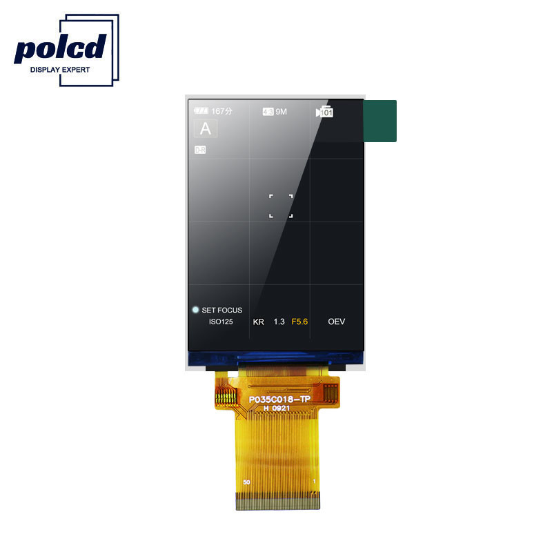 نمایشگر Polcd ILI9488 Tft LCD 12 0'CLOCK 3.5 Tft ال سی دی Raspberry Pi 48.96mm