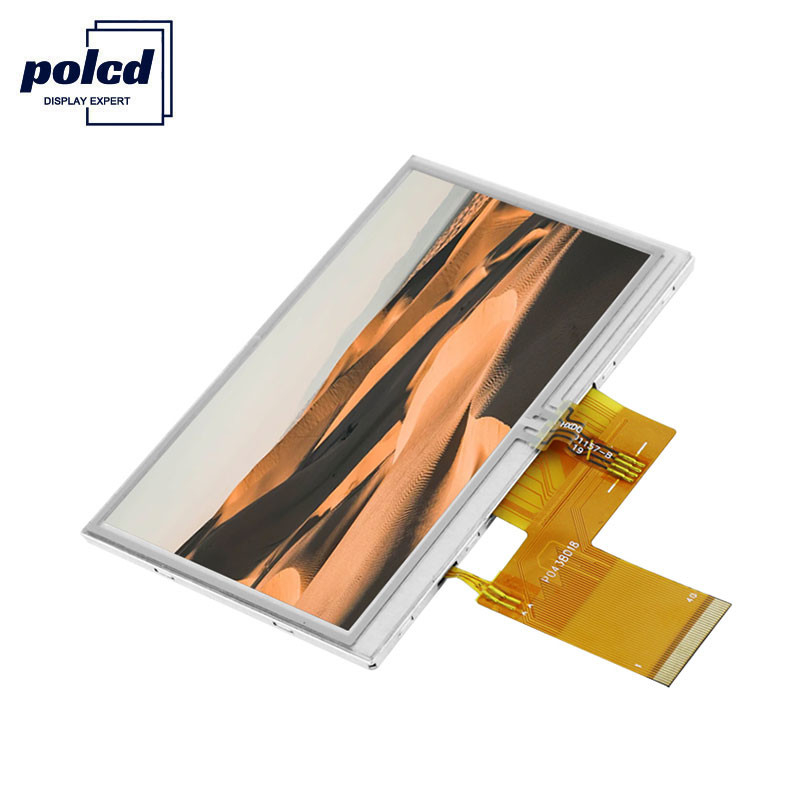 صفحه نمایش لمسی Raspberry Pi LCD 800X480 LCD Tft 4.3 اینچی 280 Q38 Nit