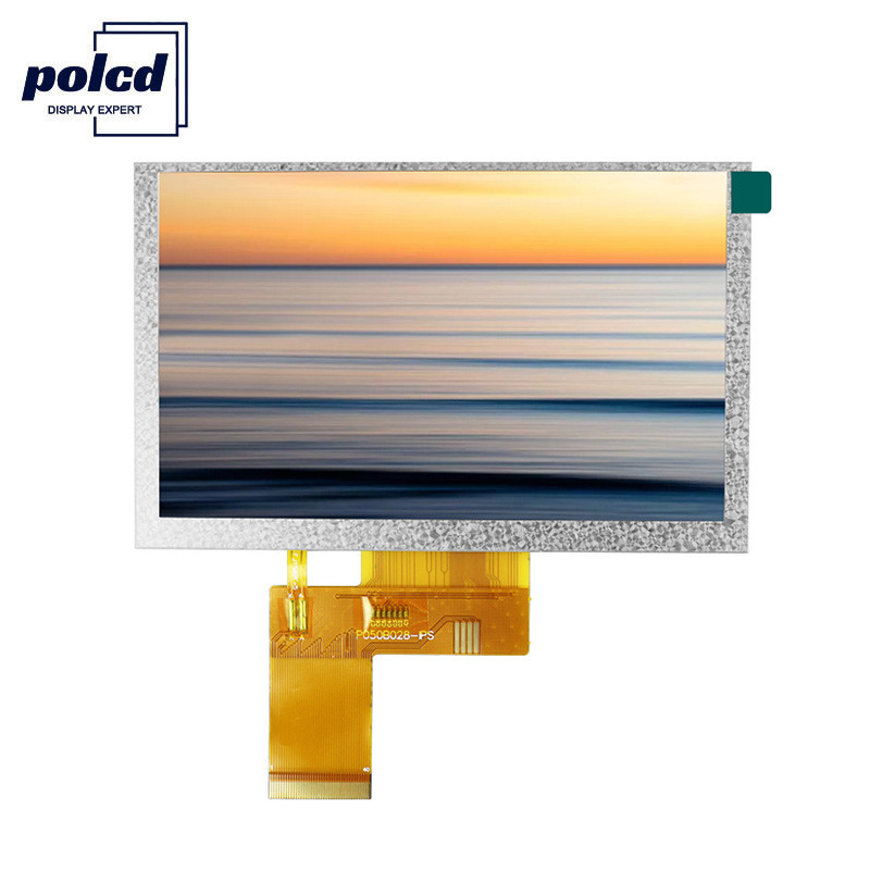 صفحه نمایش لمسی 108 میلی متری Tft Polcd 800X480 نمایشگر 5 اینچی Tft برای Raspberry Pi