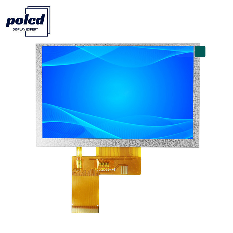 صفحه نمایش لمسی 108 میلی متری Tft Polcd 800X480 نمایشگر 5 اینچی Tft برای Raspberry Pi