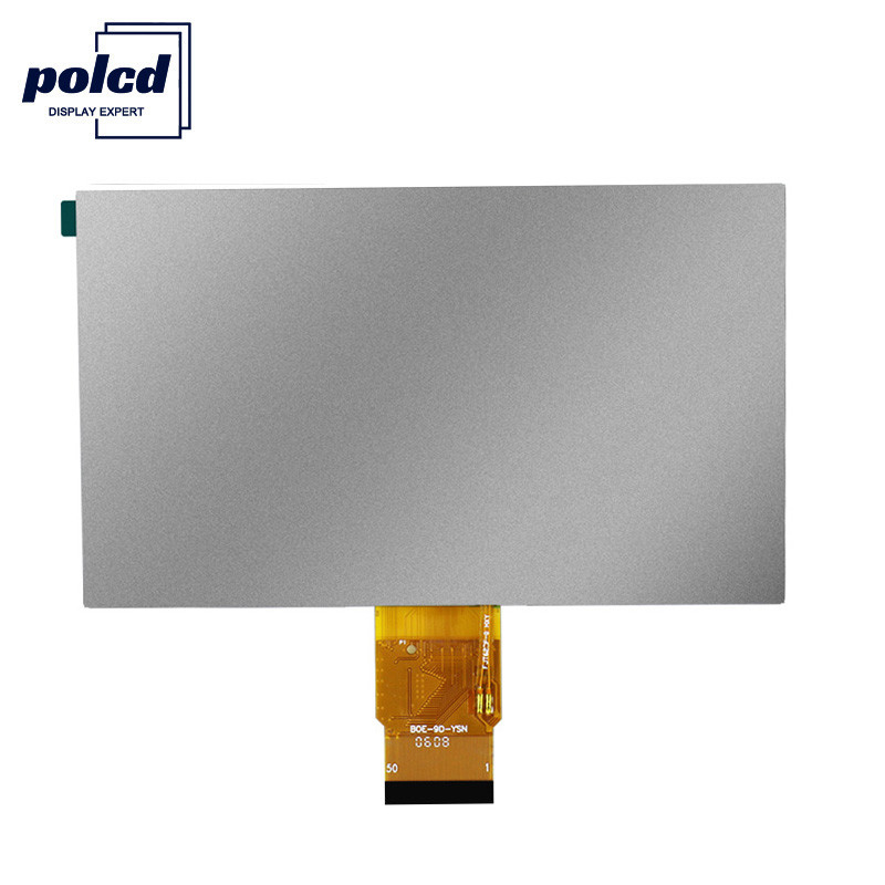 نمایشگر Polcd 300 Nit RoHS 7 اینچی Tft صفحه نمایش 153.84 میلی متری LCD Tft ساعت 6