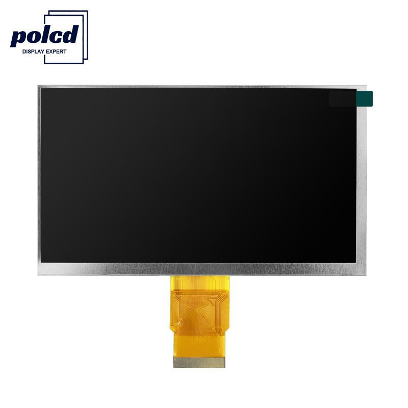 نمایشگر Polcd 300 Nit RoHS 7 اینچی Tft صفحه نمایش 153.84 میلی متری LCD Tft ساعت 6