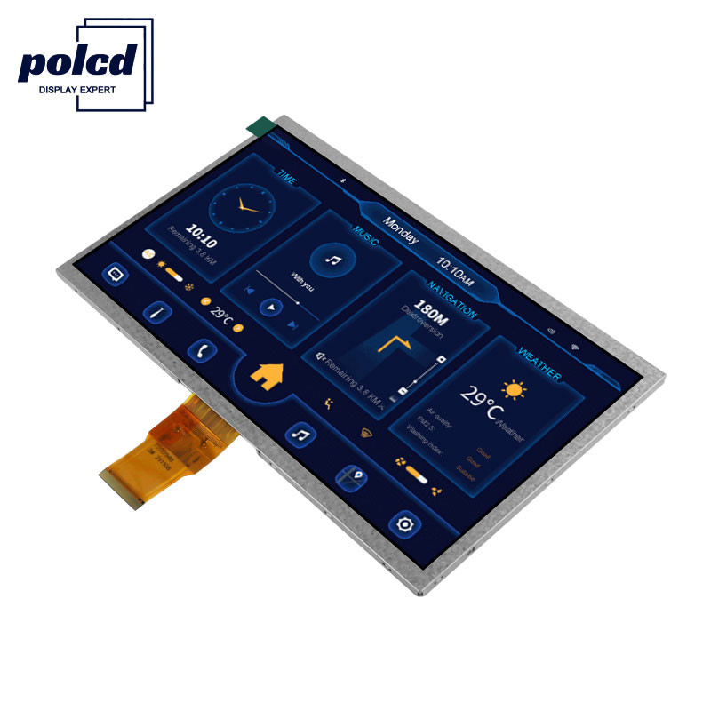 صفحه نمایش LCD با وضوح 1024X600 10.1 اینچ EK79001 ماژول نمایشگر Tft 750 Nit