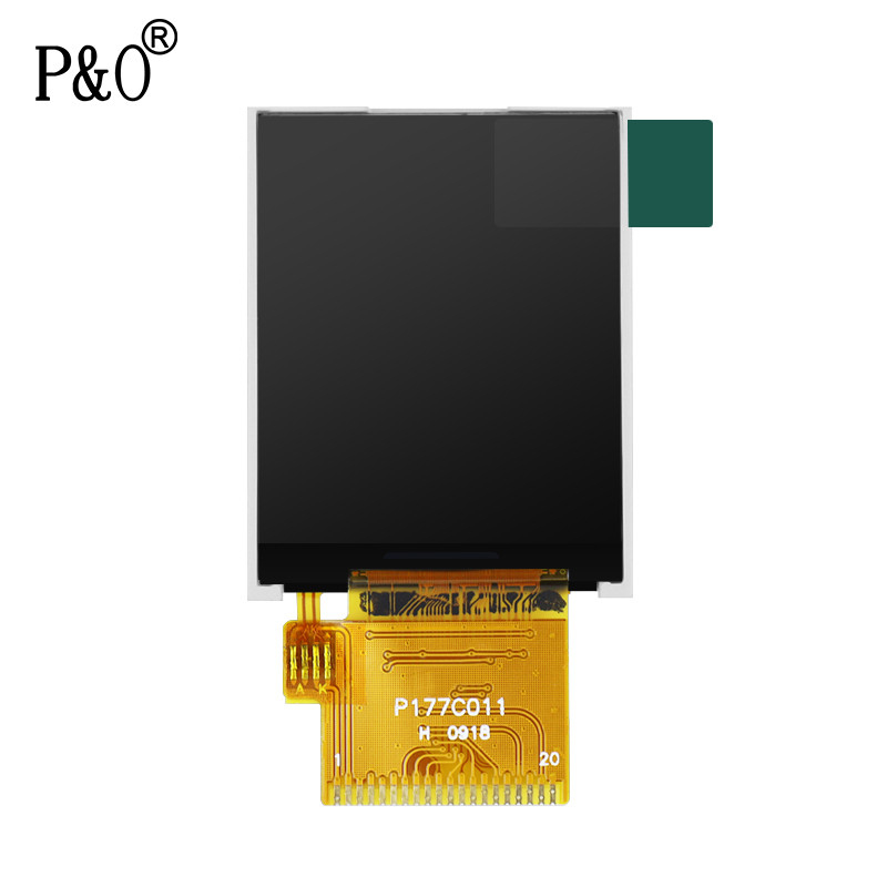 صفحه نمایش LCD با وضوح 128*160 1.77 Tft LCD ST7735S TFT برای نمایشگر تجاری