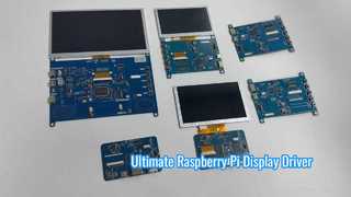 برد درایور LCD چند کاره صفحه نمایش Raspberry Pi با کیفیت بالا Polcd برای مانیتور DIY