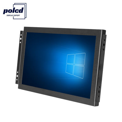 نمایشگر Polcd TFT LCD صفحه نمایش لمسی صنعتی 10.1 اینچی با روشنایی بالا IP65 مشکی