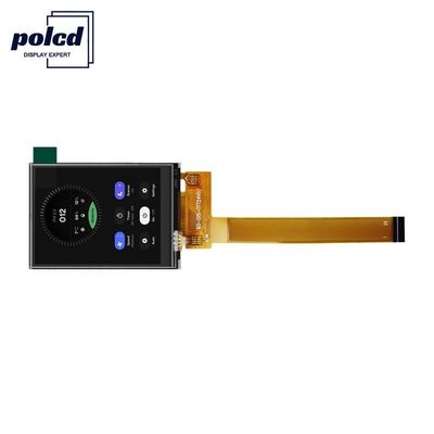 جهت مشاهده Polcd 12 0'Clock Color 262k صفحه نمایش لمسی نمایشگر کوچک 2.4 اینچی