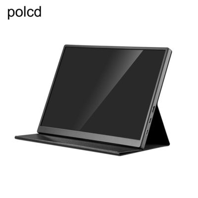 مانیتور قابل حمل لمسی فلزی آلیاژ آلومینیوم Polcd 10.5 اینچ خروجی صدا IPS HD