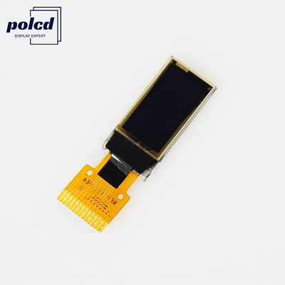0.5 اینچ 48x88 SPI IIC ماتریس فعال رنگ سفید Pmoled صفحه نمایش Polcd