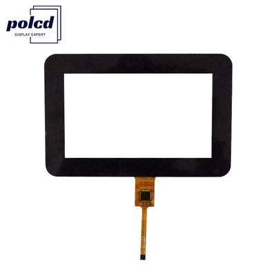 IIC Polcd LCD Touch Panel سفارشی 4.3 اینچ مربع حساسیت بالا G+G Ctp