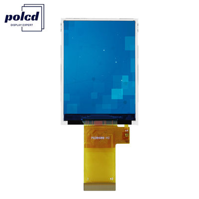 ماژول LCD TFT 2.8 اینچی با وضوح بالا 480x640 Polcd با رابط CTP SPI RGB