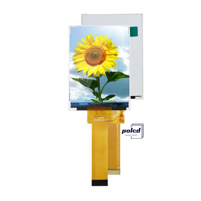 Polcd 2.8 اینچ LCM Display IPS Screen 240x320 رزولوشن MCU رابط 8 بیتی 24 پین ماژول LCD TFT