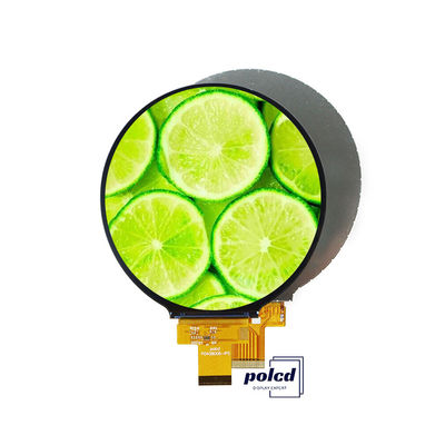Polcd ماژول LCD 4' 720*720 ST7703 IPS 300 روشنایی MIPI دایره 4 اینچ پانل نمایش TFT گرد