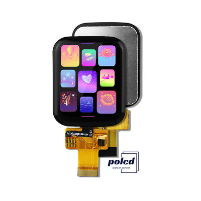 Polcd 1.69 Inch 240x280 TFT Display Module Square LCD Touch Screen برای ساعت های هوشمند