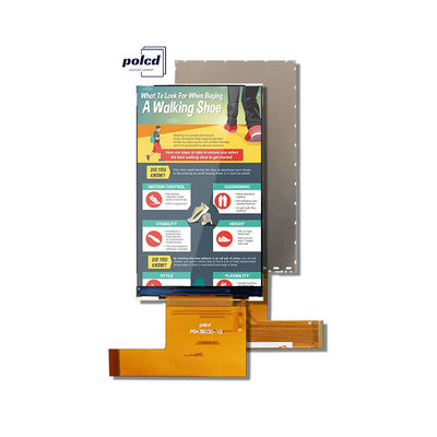 Polcd 4.3 اینچ TFT LCD با وضوح بالا 480x800 رابط RGB IPS صفحه نمایش عمودی 4.3 