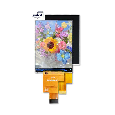 Polcd 2.8 اینچ IPS تمام زاویه تماشای TFT 480 * 640 رزولوشن 20 پین ST7701S ماژول نمایش LCD