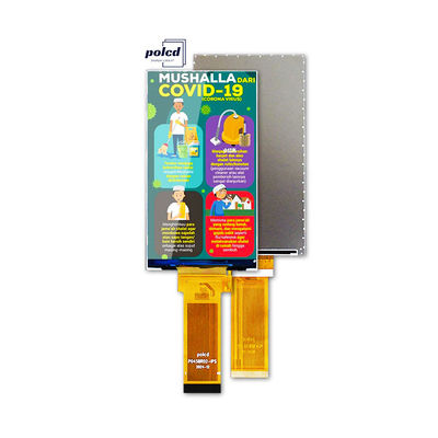 Polcd Rgb Interface پانل های صفحه نمایش رنگی 4.5 اینچی 480 * 854 رزولوشن 40pin GC9503V Ic TFT LCD Module