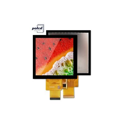 Polcd 4.0 اینچ 480x480 مربع TFT Touch Screen رابط RGB 4 