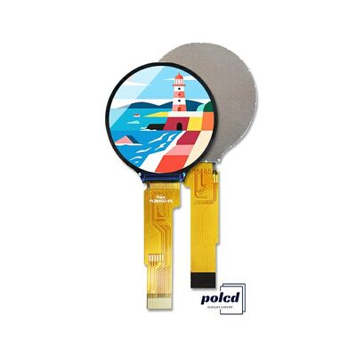 Polcd دور 240*240 1.28 1.3 اینچ لمس Tft صفحه نمایش LCD SPI رابط GC9A01 راننده IC IPS صفحه نمایش