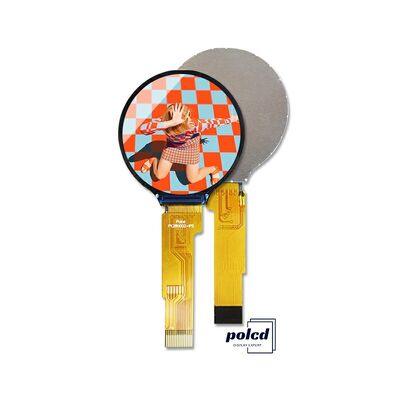 Polcd کوچک دور 1.28 اینچ صفحه نمایش LCD 240*240 1.3 اینچ Spi رابط IPS دایره ای پانل ماژول Tft LCD