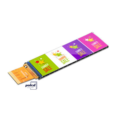 Polcd صفحه نمایش کوچک TFT-LCD 3.0 اینچ 268 * 800 RGB رابط صنعتی IPS تمام زاویه مشاهده ماژول LCD