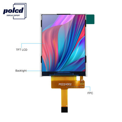 صفحه نمایش LCD 2.2 اینچی Polcd 240X320 ST7789V مانیتور Tft کوچک 300 روشنایی