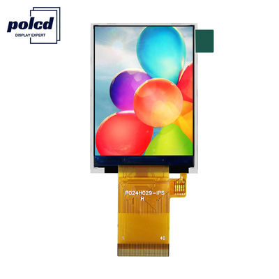صفحه نمایش 2.4 اینچی IPS TFT LCD Polcd 240x320 MCU صفحه نمایش 16 بیتی Tft LCD