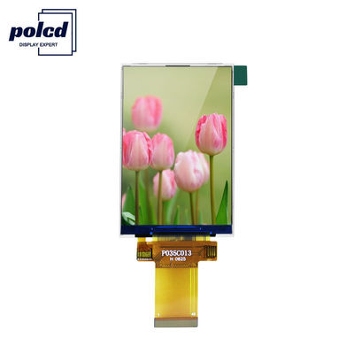صفحه نمایش LCD Polcd 8080 MCU 16 بیت 3.5 Tft 320x480 TFT LCD صفحه نمایش 73.44 میلی متر