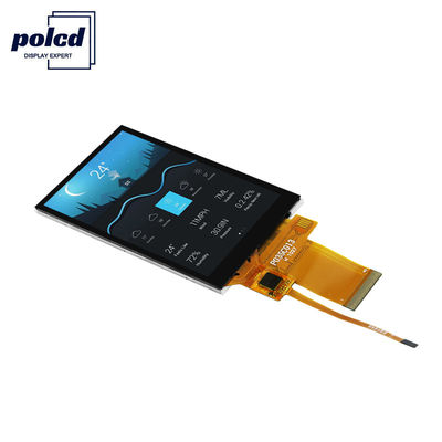 نمایشگر Polcd 450 Nit 3.5 Tft پانل لمسی LCD 16 بیتی 320X 480 RoHS